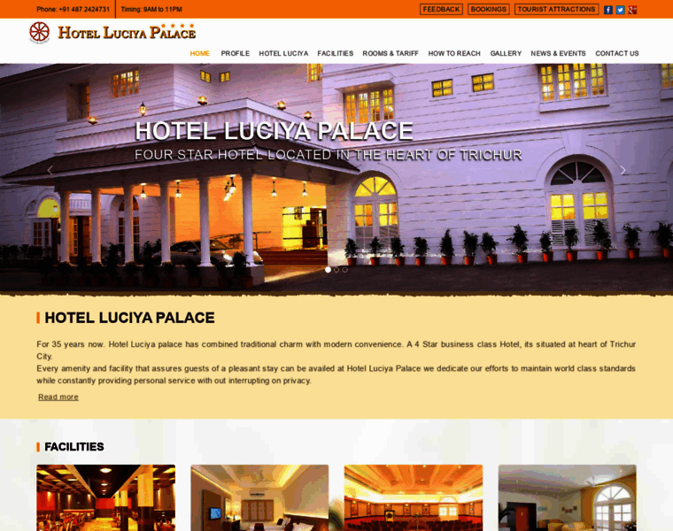 Hotelluciyapalace.com thumbnail