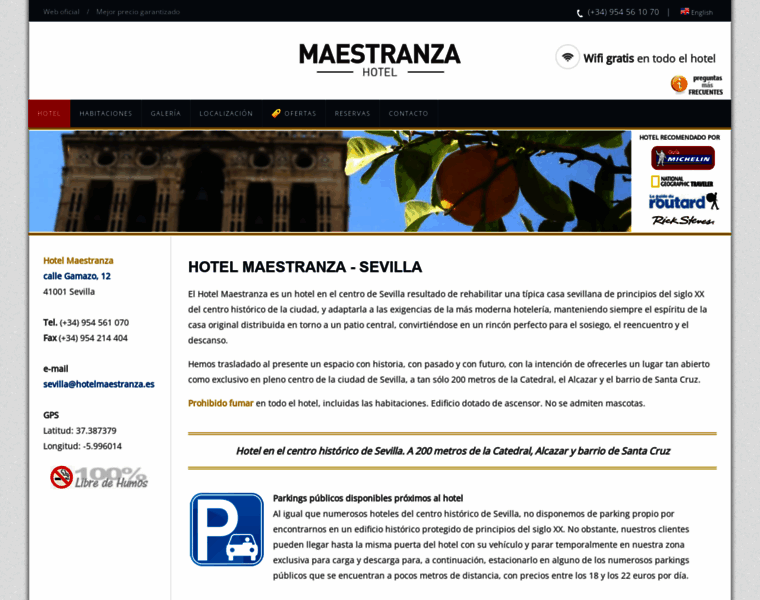 Hotelmaestranza.es thumbnail
