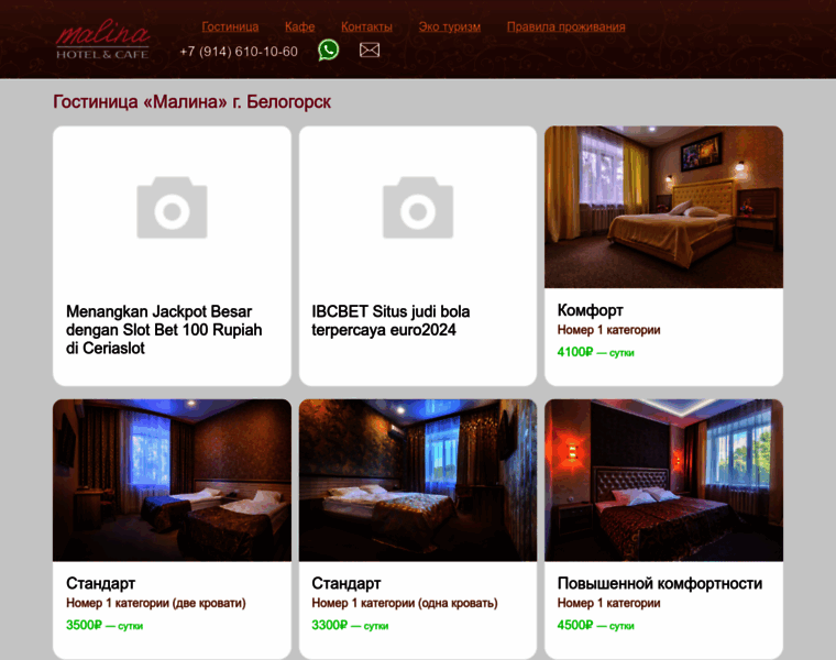 Hotelmalina.ru thumbnail