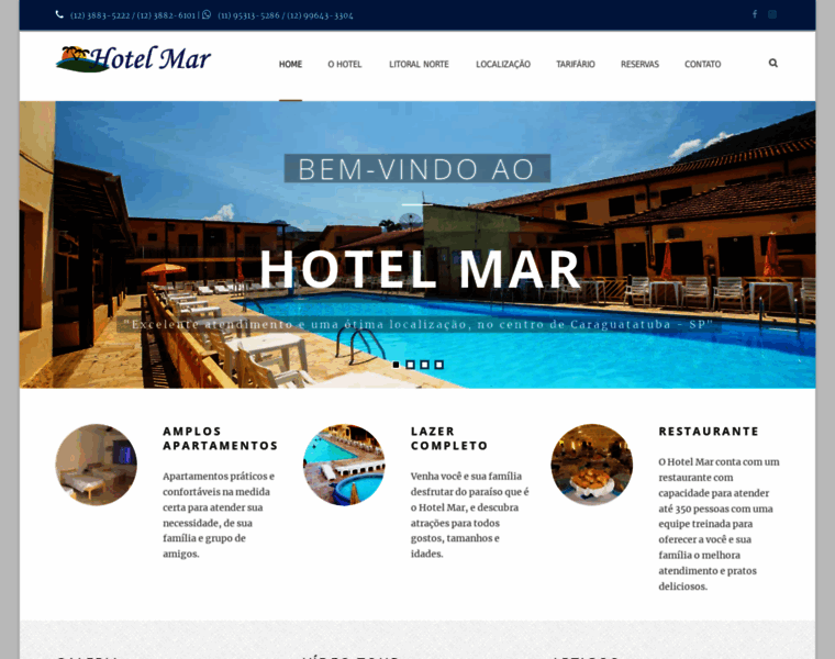 Hotelmar.com.br thumbnail