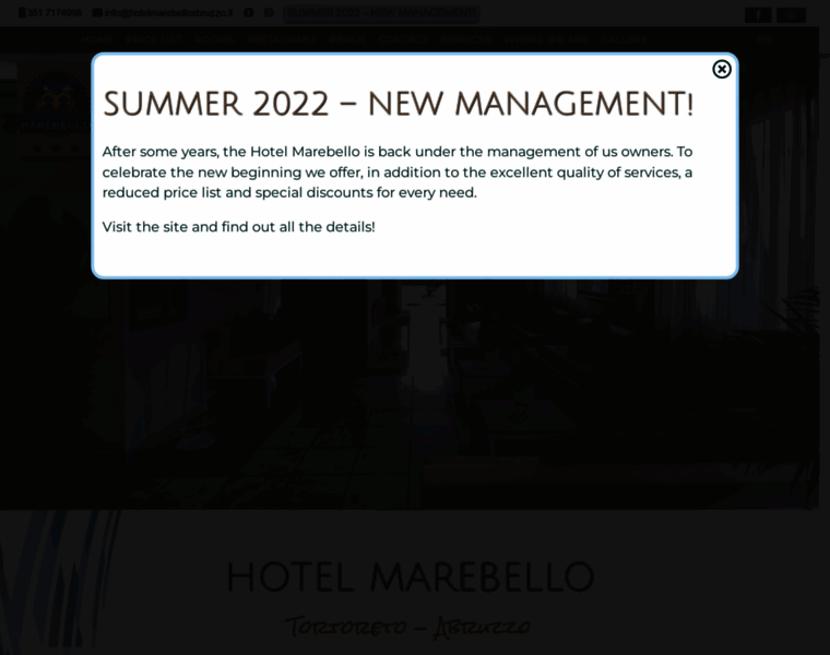 Hotelmarebelloabruzzo.it thumbnail