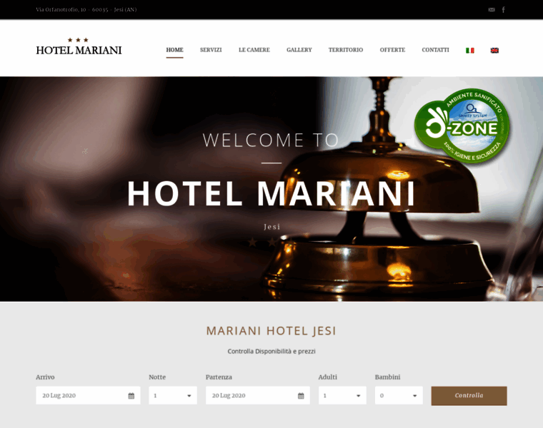 Hotelmariani.com thumbnail