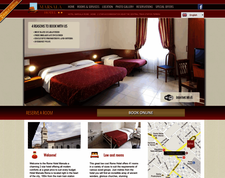 Hotelmarsalarome.com thumbnail