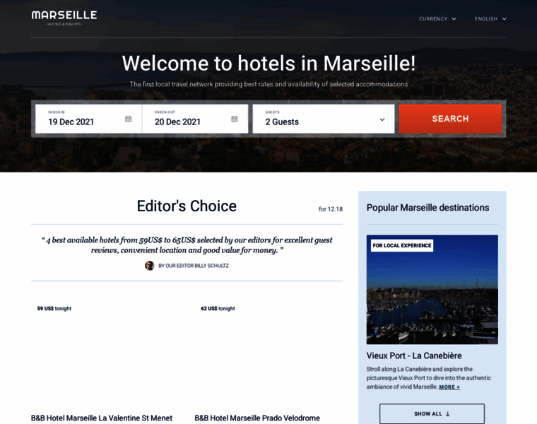 Hotelmarseille.org thumbnail