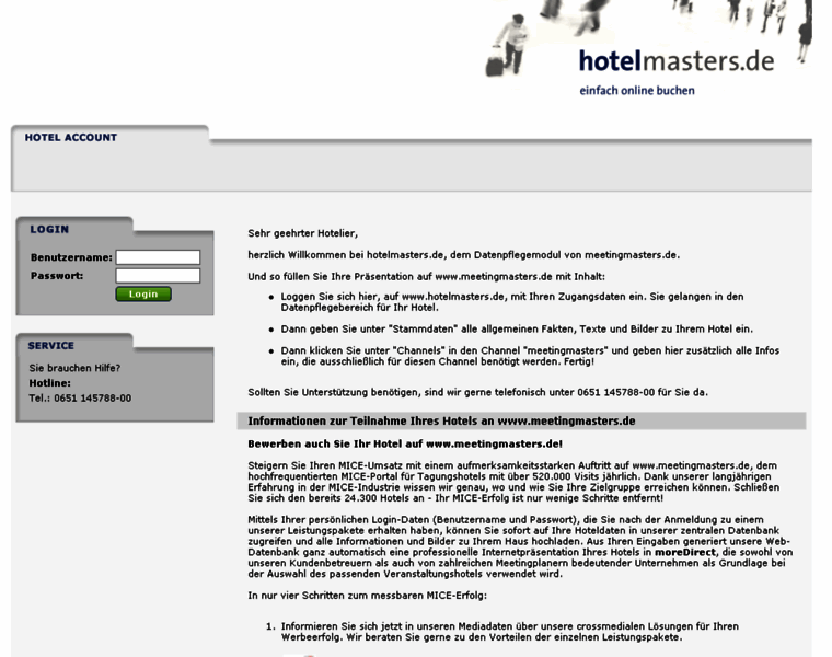Hotelmasters.de thumbnail