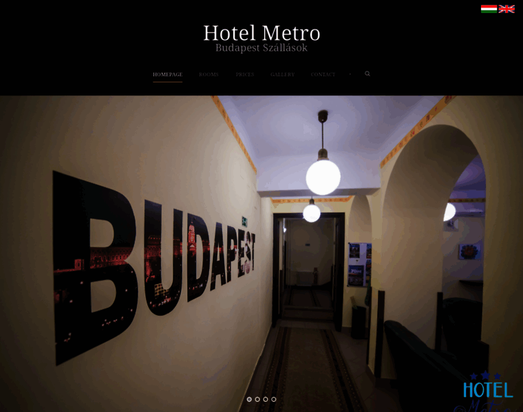 Hotelmetrobudapest.hu thumbnail