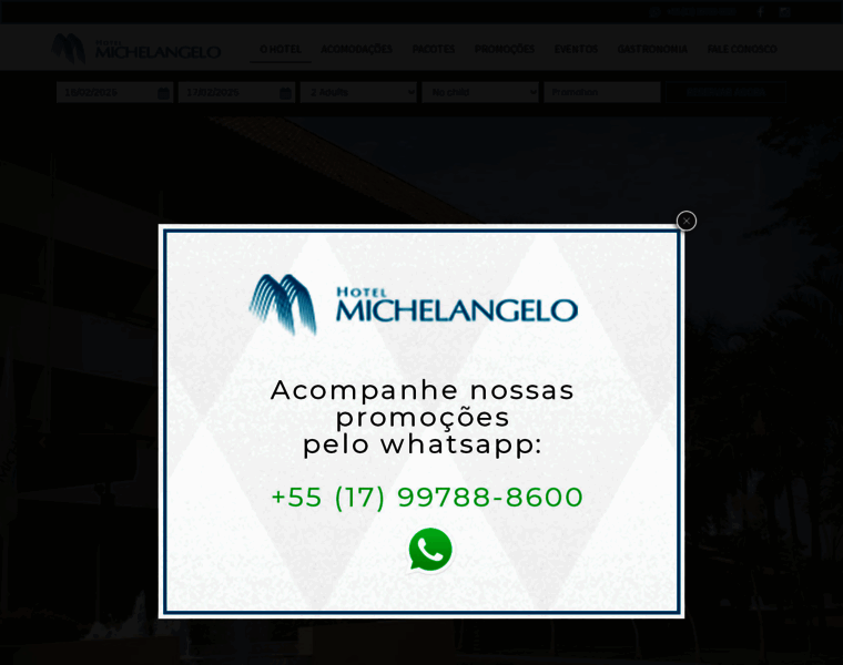 Hotelmichelangelo.com.br thumbnail