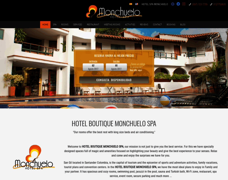 Hotelmonchuelosangil.com thumbnail