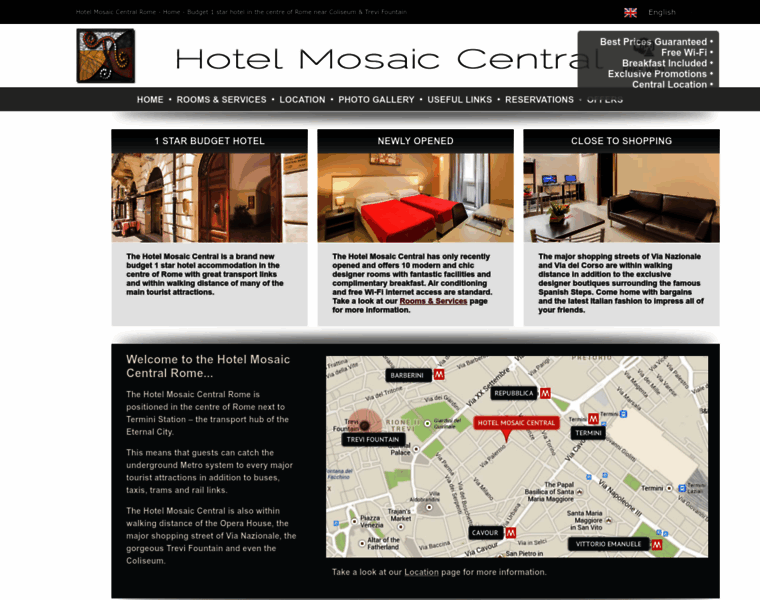 Hotelmosaiccentral.com thumbnail