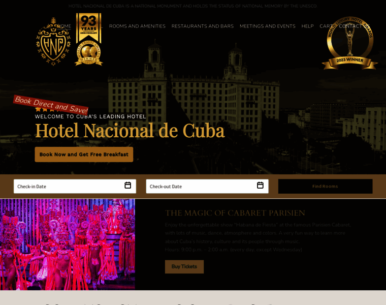 Hotelnacionaldecuba.com thumbnail
