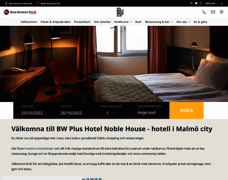 Hotelnoblehouse.se thumbnail