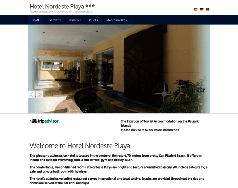 Hotelnordesteplaya.com thumbnail