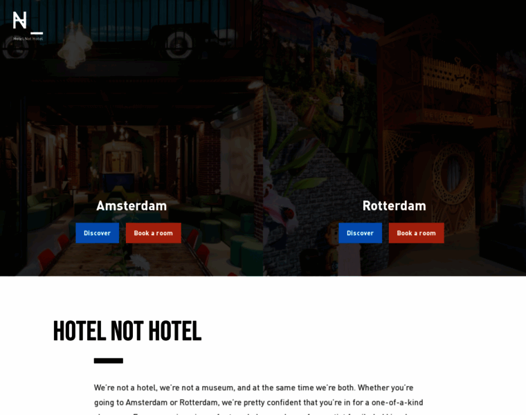 Hotelnothotel.com thumbnail