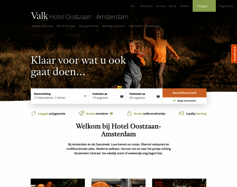 Hoteloostzaan-amsterdam.nl thumbnail