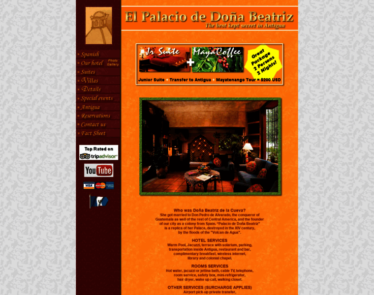 Hotelpalaciodebeatriz.com thumbnail
