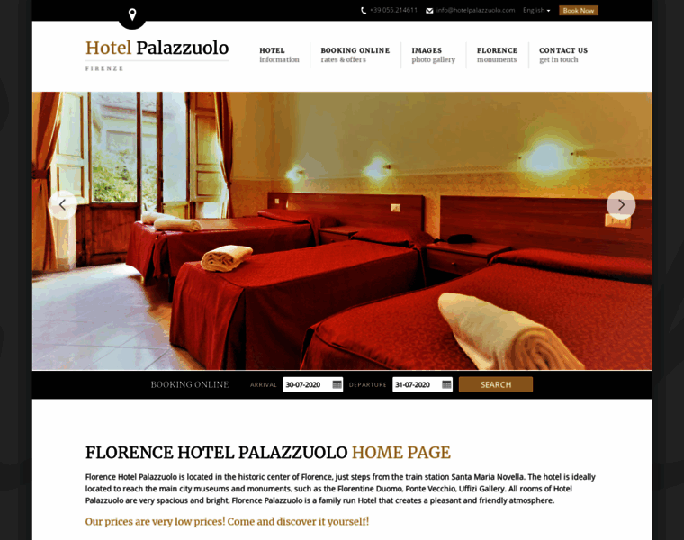 Hotelpalazzuolo.com thumbnail