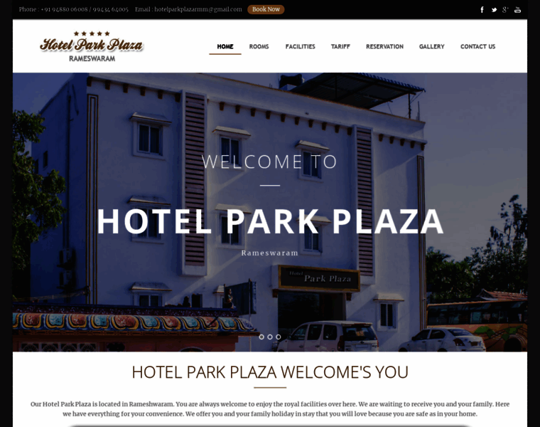 Hotelparkplazarmm.com thumbnail