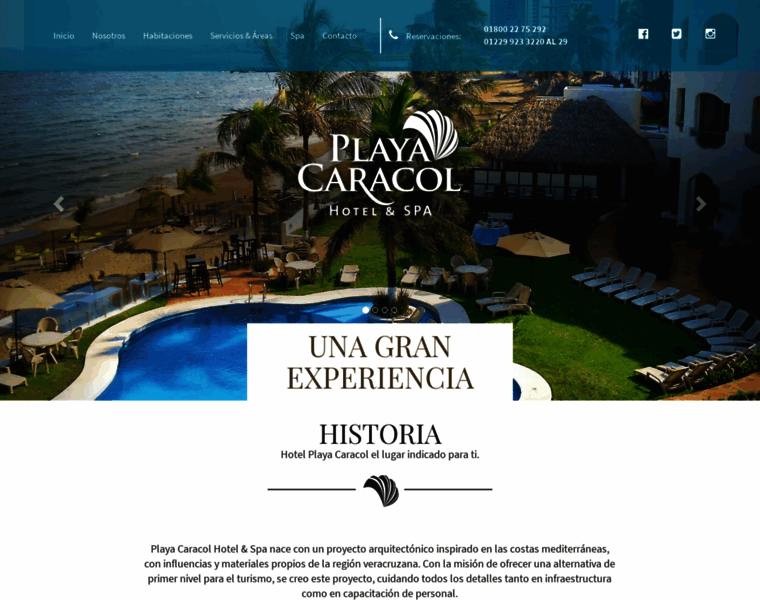 Hotelplayacaracol.com.mx thumbnail