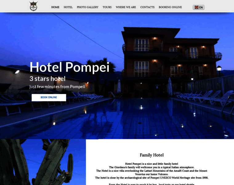 Hotelpompei.com thumbnail
