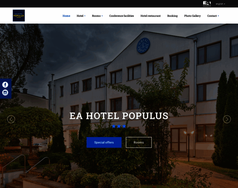 Hotelpopulus.cz thumbnail