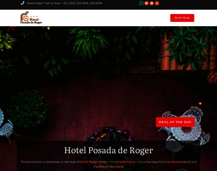 Hotelposadaderoger.com thumbnail