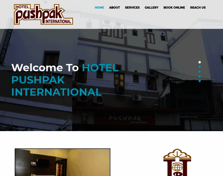 Hotelpushpakinternational.com thumbnail