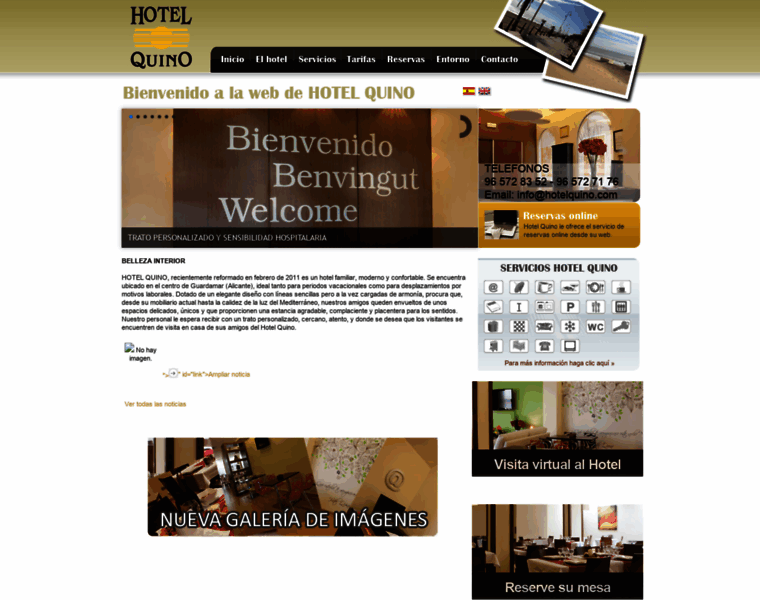 Hotelquino.com thumbnail