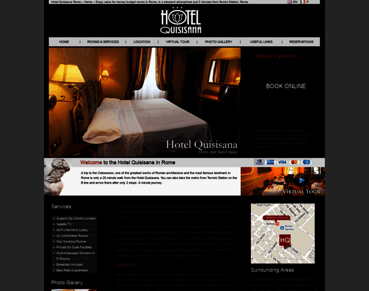 Hotelquisisanaroma.com thumbnail