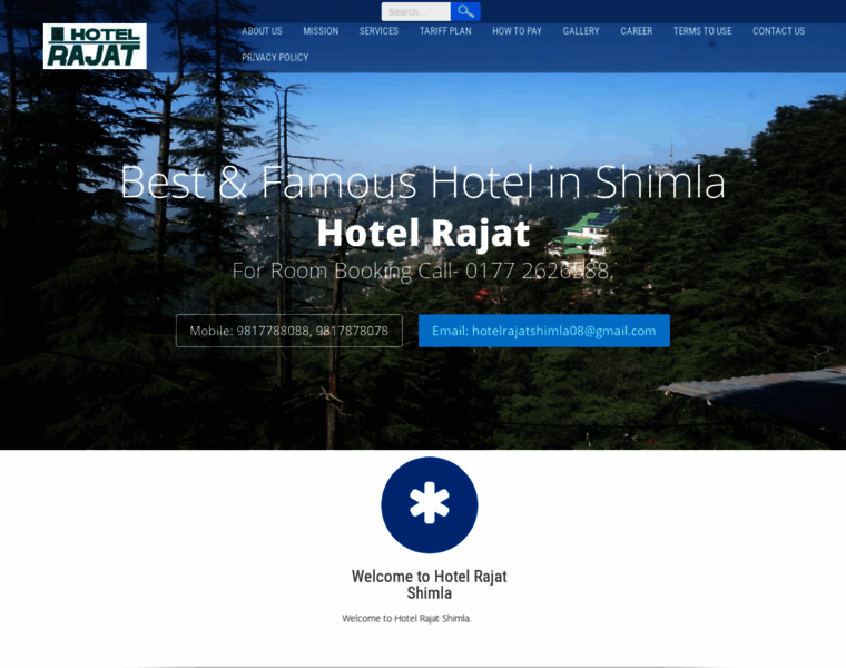 Hotelrajat.co.in thumbnail