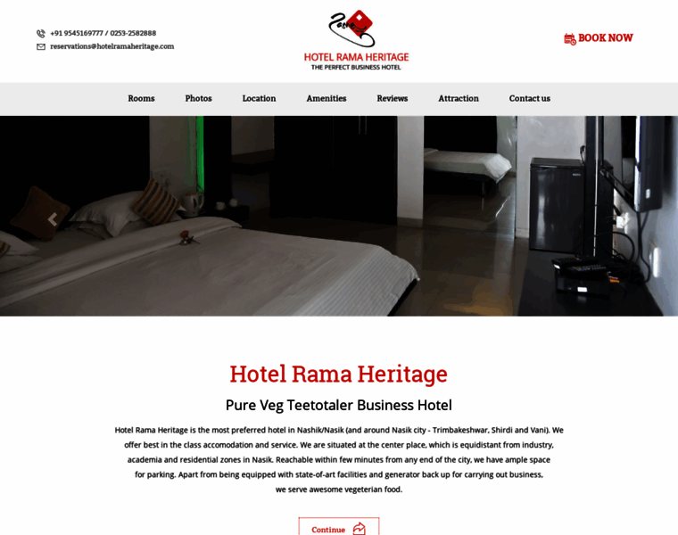 Hotelramaheritage.com thumbnail