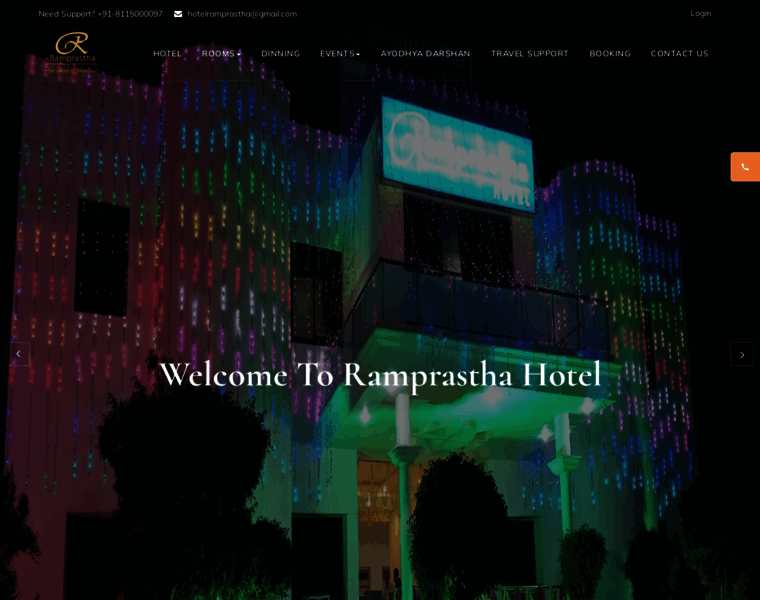 Hotelramprastha.in thumbnail