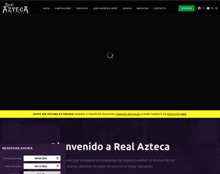 Hotelrealazteca.com.mx thumbnail