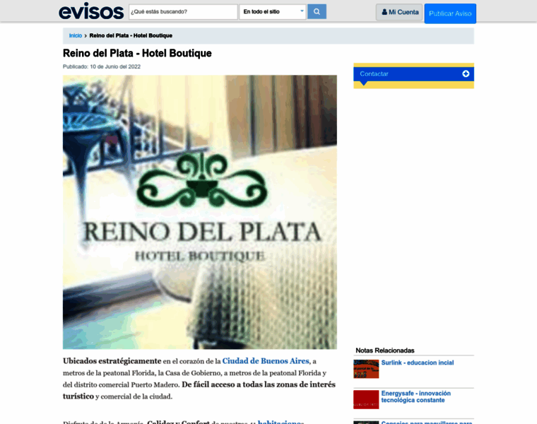 Hotelreinodelplata.com.ar thumbnail