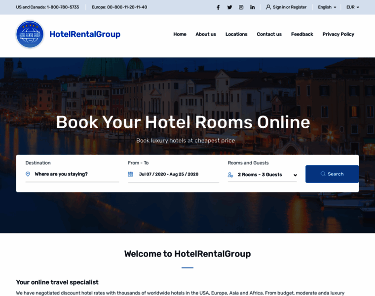 Hotelrentalgroup.com thumbnail