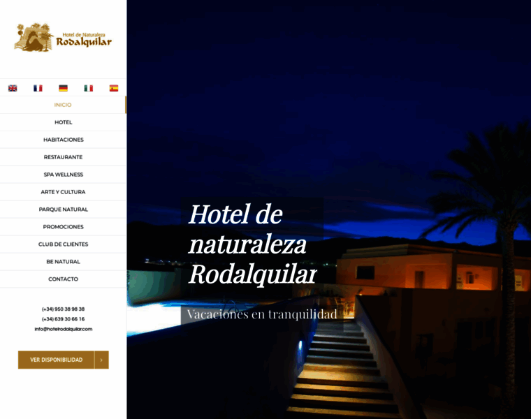 Hotelrodalquilar.com thumbnail