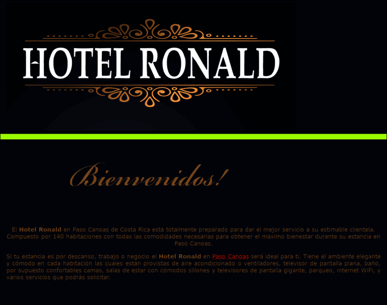 Hotelronald.com thumbnail
