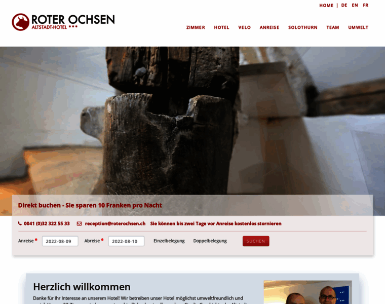 Hotelroterochsen.ch thumbnail