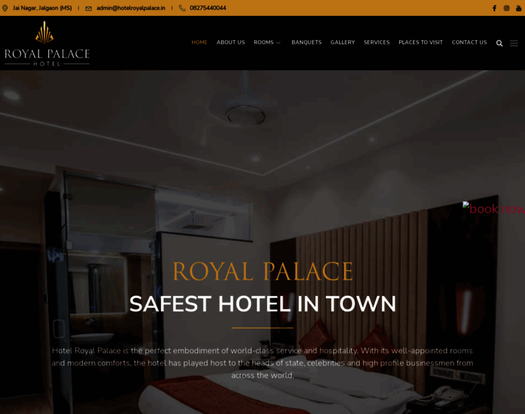 Hotelroyalpalace.in thumbnail
