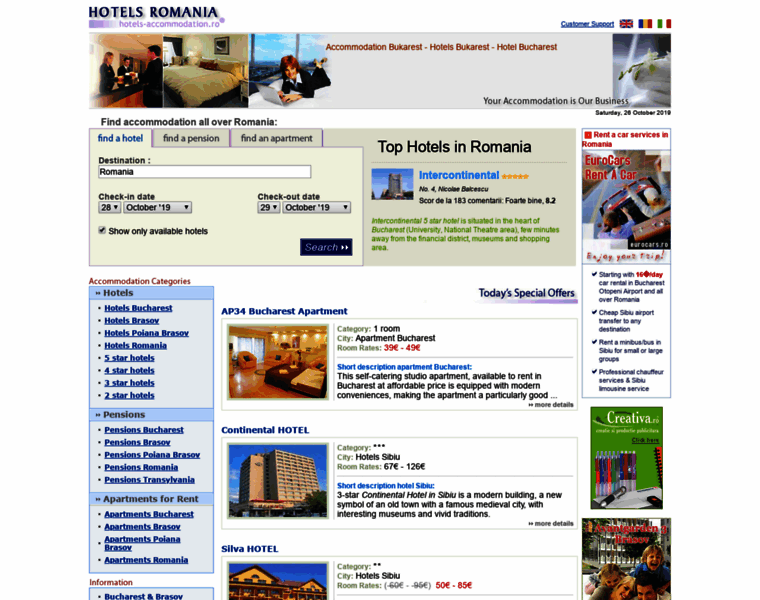 Hotels-accommodation.ro thumbnail