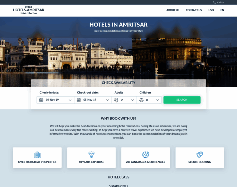 Hotels-amritsar.com thumbnail
