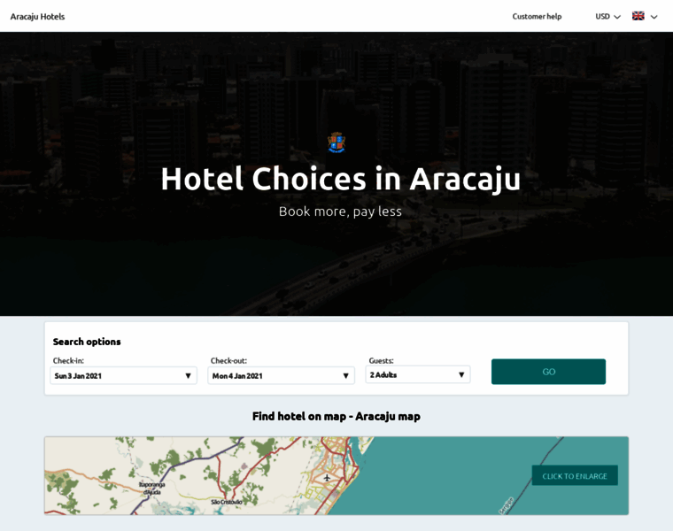 Hotels-aracaju.com thumbnail