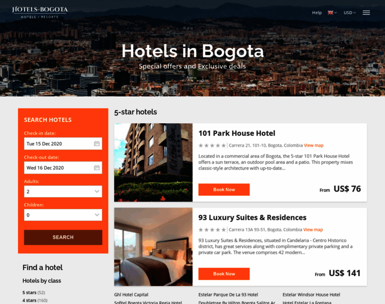 Hotels-bogota.com thumbnail