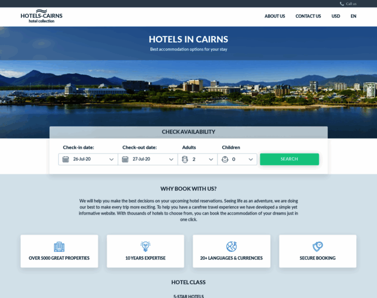 Hotels-cairns.com thumbnail