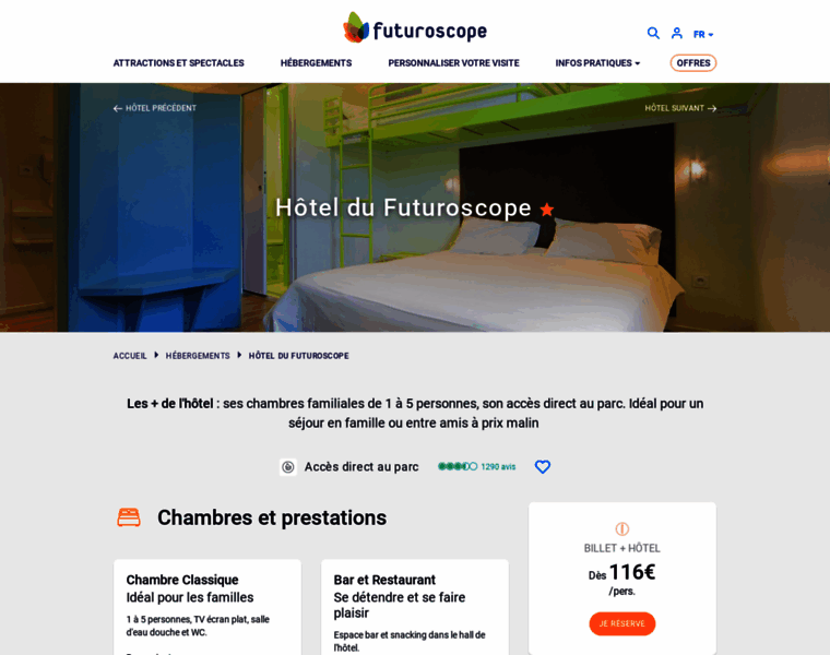 Hotels-futuroscope.fr thumbnail