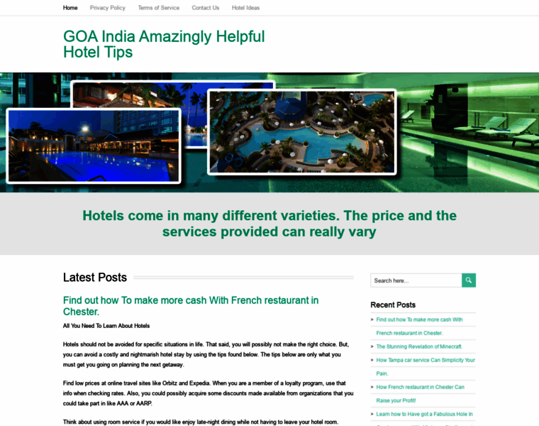 Hotels-goa-india.com thumbnail