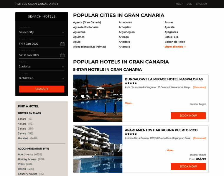 Hotels-gran-canaria.net thumbnail