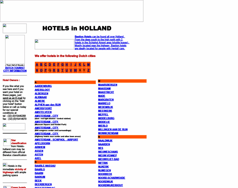 Hotels-holland.com thumbnail