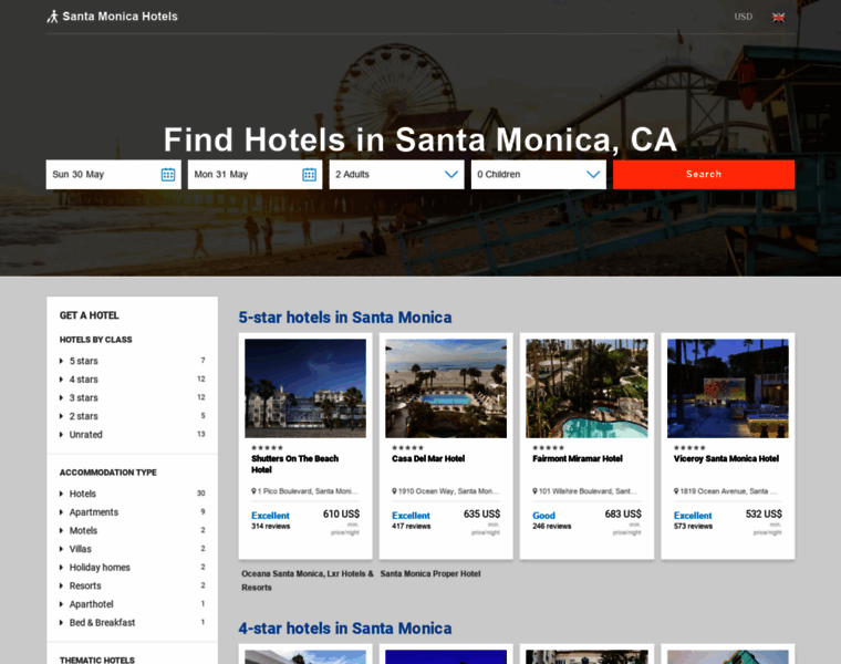 Hotels-in-santa-monica.com thumbnail