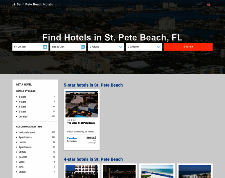 Hotels-in-stpete-beach.com thumbnail