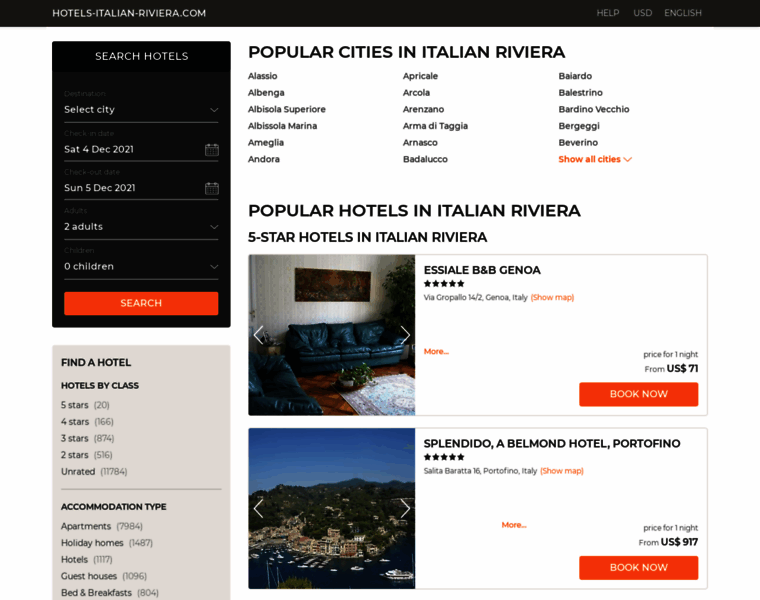 Hotels-italian-riviera.com thumbnail